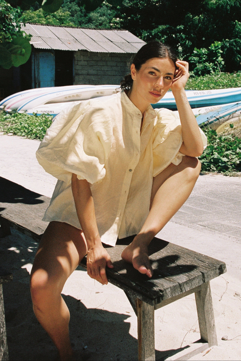 Blusa Iconic Lino Arena