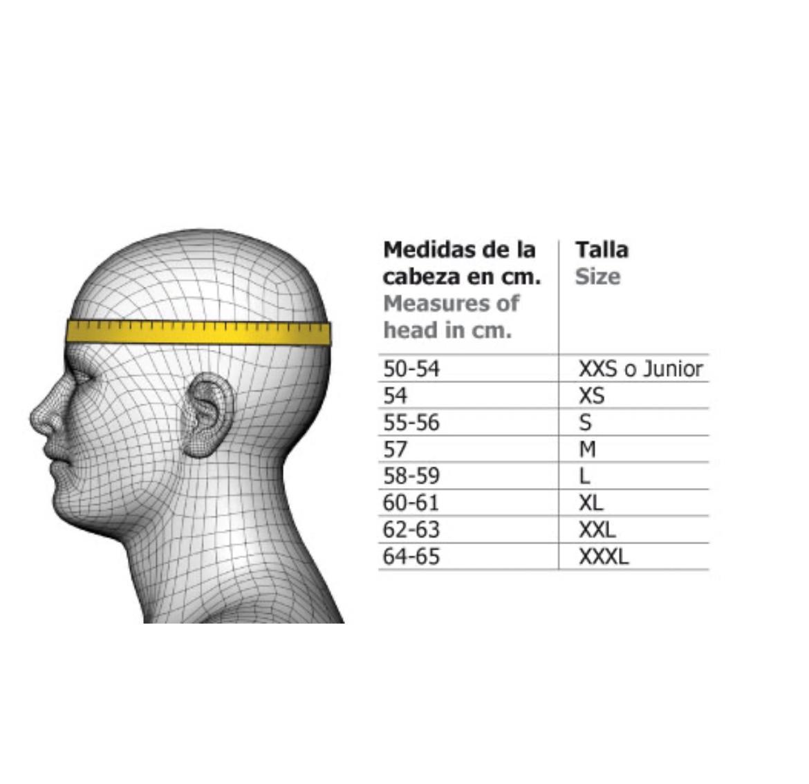 Guía de tallas