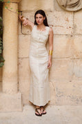 Vestido Folia Piedra