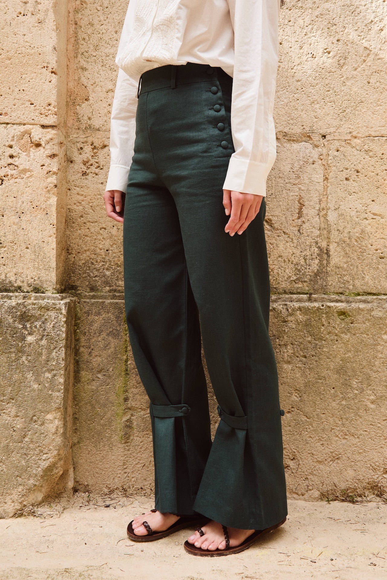 Pantalón Faustina Verde