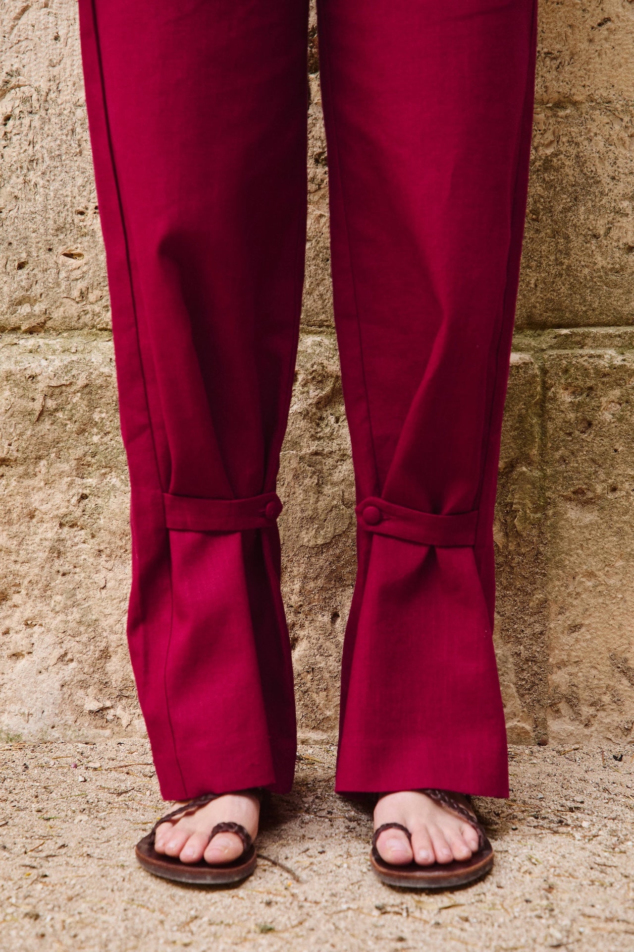 Pantalón Faustina Frambuesa