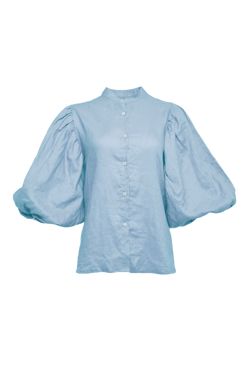Blusa Lino Azul